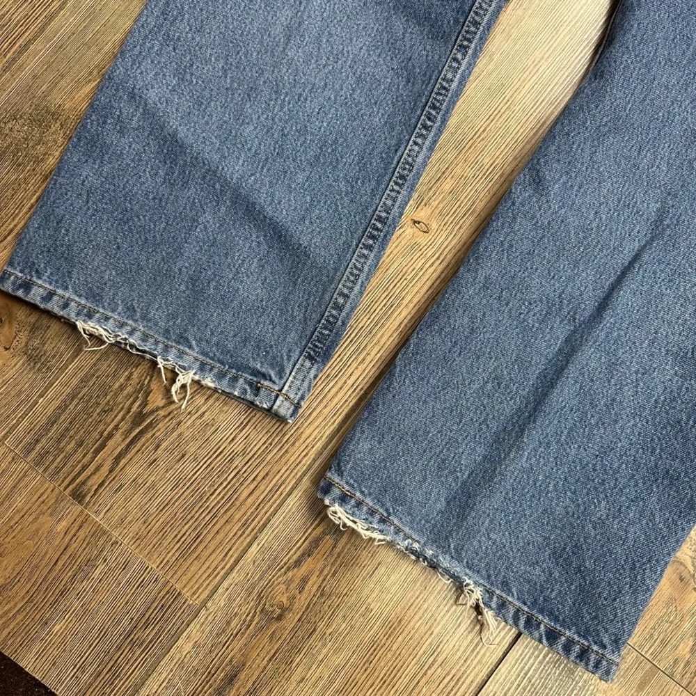 Eddie Bauer Mens Straight Fit Jeans Size 40x30 Blue Medium Wash Denim Pants